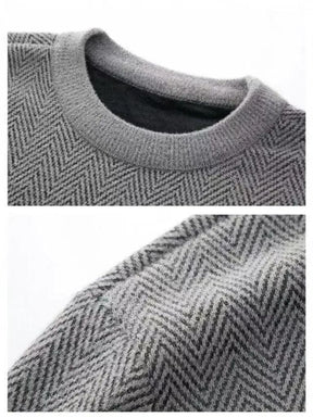 Essential Wool Sweater — North Row | Detail View