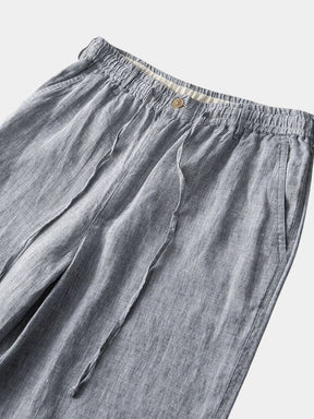 Gris Mariner Linen Shorts — North Row | Worn Look