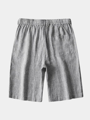 Gris Mariner Linen Shorts — North Row | View 15