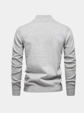 Half Zip Knitwear Pullover Sweater — North Row | Close-Up