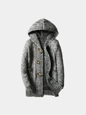 Himalaya Knit Hooded Jacket — North Row | Texture Detail