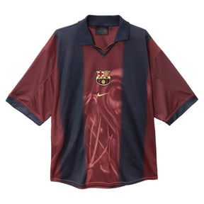 Jersey Barcelona x Travis Scott Retro 2000/01 Home Skeleton