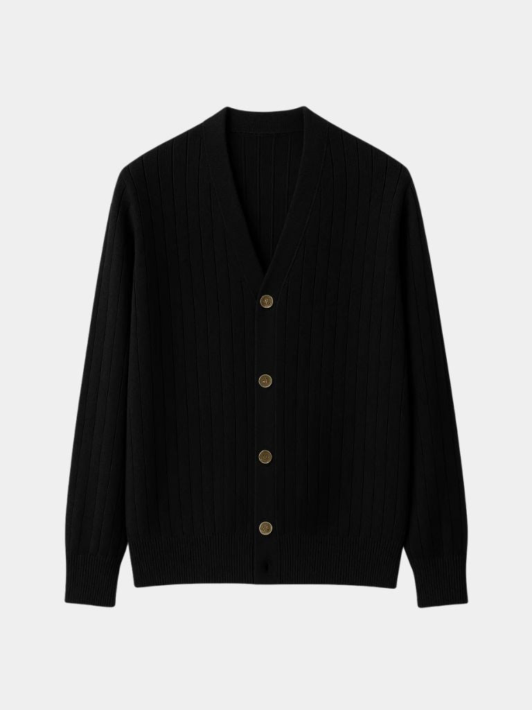 Knit Casual Cardigan — North Row | Collar Detail