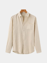 Linen Coast Shirt — North Row | Side View
