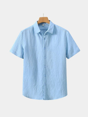 Lumière Linen Shirt — North Row | Collar Detail