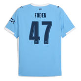 Jersey Manchester City 25/26 Home #47 FODEN