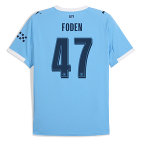 Jersey Manchester City 25/26 Home #47 FODEN