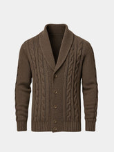Men's Elegant Knit Cardigan — North Row | Flat Lay