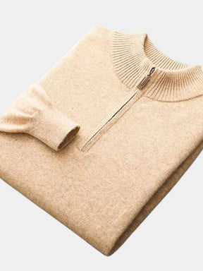Merino Half Zip Sweater — North Row | Collar Detail