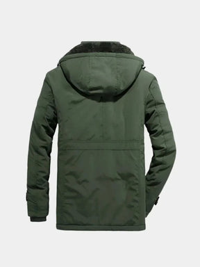 Military Hooded Jacket — North Row | Texture Detail