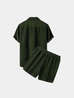 Summer Corduroy Set Shorts and Shirt — North Row | Lifestyle