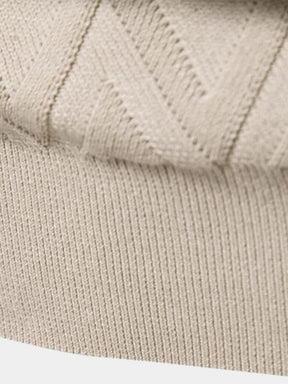 Minimalist Knit Pullover — North Row | Detail View