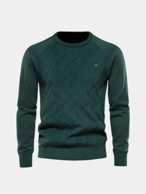 Minimalist Knit Pullover — North Row | Full Length
