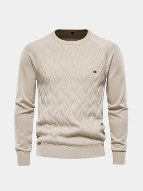 Minimalist Knit Pullover — North Row | Close-Up