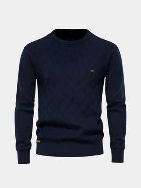 Minimalist Knit Pullover — North Row | Collar Detail