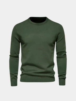 Premium Minimalist Pullover — North Row | Texture Detail