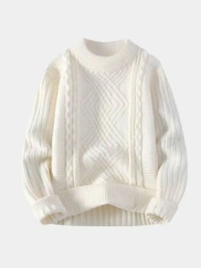 Minimalist Textured Sweater — North Row | Texture Detail