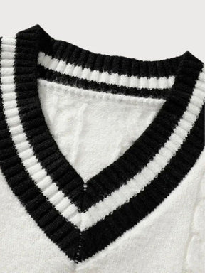 Minimalist V-Neck Sweater — North Row | Worn Look