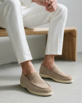 Suede Loafers — North Row | Back View