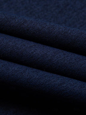 Navy Windsor Polo — North Row | Close-Up