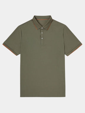 Noble Knit Polo Shirt — North Row | Collar Detail