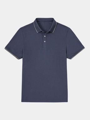 Oxford Polo Shirt — North Row | Texture Detail