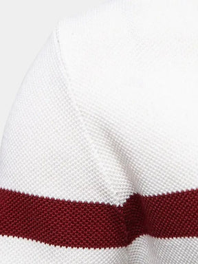 Quarter-Zip Jumper Sweater — North Row | Detail View