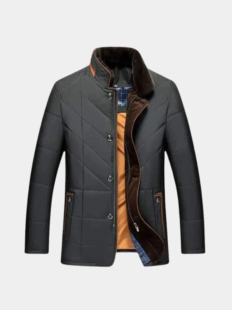 Quilted Winter Jacket — North Row | Model Wearing