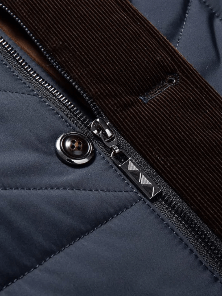 Quilted Winter Jacket — North Row | Texture Detail