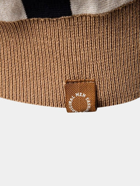 Retro Stripe Polo — North Row | Collar Detail