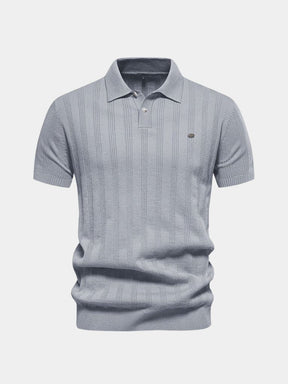 Royal Cord Polo — North Row | Collar Detail