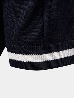 Royal Zip Polo — North Row | Close-Up