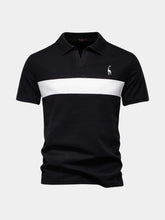 Savanna Stripe Polo — North Row | Flat Lay