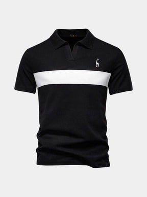 Savanna Stripe Polo — North Row | Flat Lay
