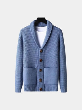 Sophisticated Winter Wool Cardigan — North Row | Side View