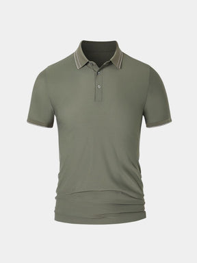 St. James Polo Shirt — North Row | Collar Detail