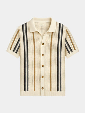 Sunset Groove Polo — North Row | Side View
