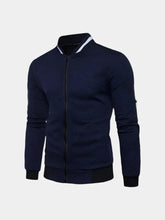 Textured Casual Bomber Jacket — North Row | Worn Look