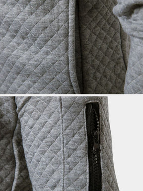 Textured Casual Bomber Jacket — North Row | Lifestyle