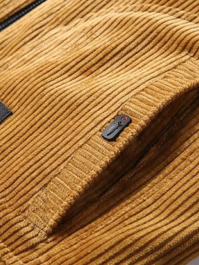 Thermal Windbreaker Corduroy Jacket — North Row | Worn Look