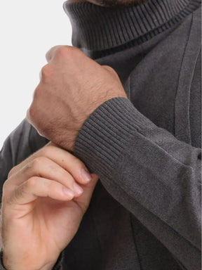 Turtleneck Knitwear Pullover Sweater — North Row | Detail View