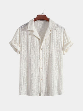 Valmoré Camp Shirt — North Row | Texture Detail