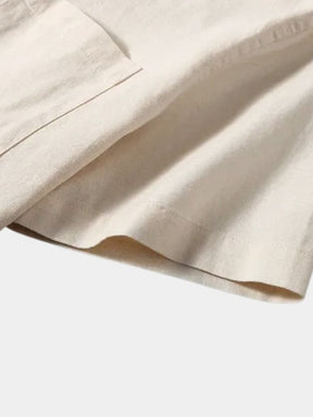 White Wellspring Linen T-Shirt — North Row | Worn Look