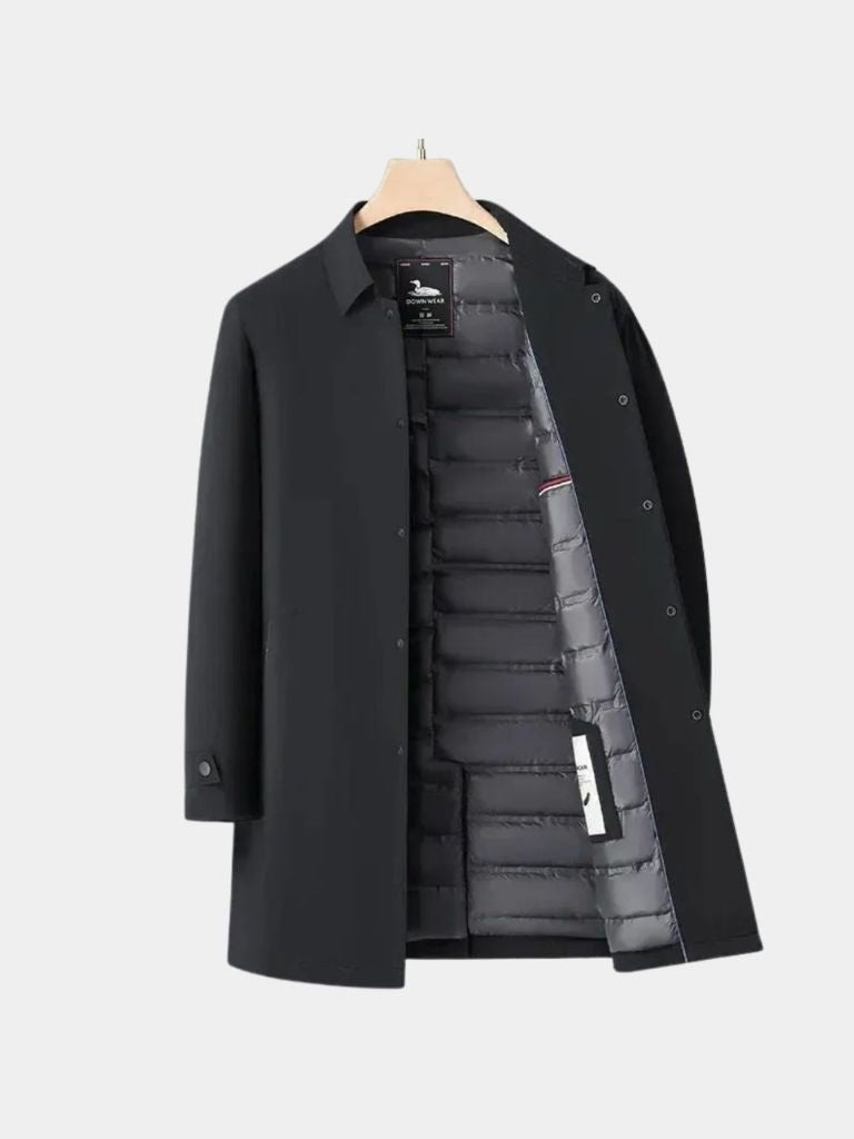 Winter Classic Overcoat — North Row | Collar Detail