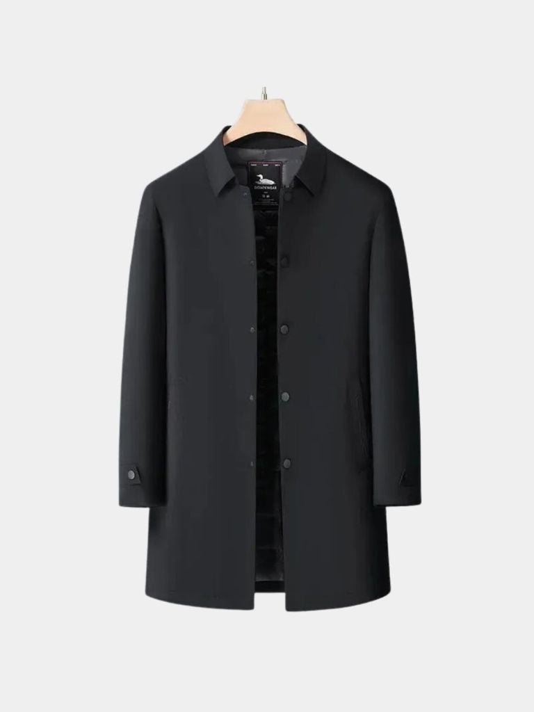 Winter Classic Overcoat — North Row | Flat Lay